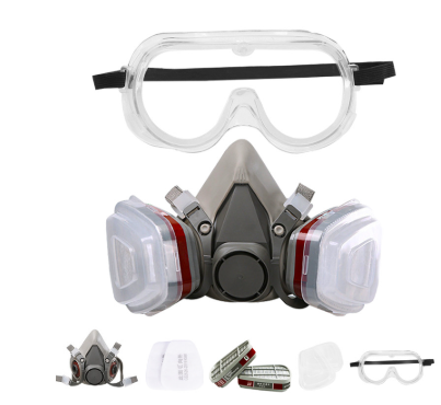 6200 Half Face Gas Mask with Filters